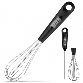 Digitl thermometer with whisk