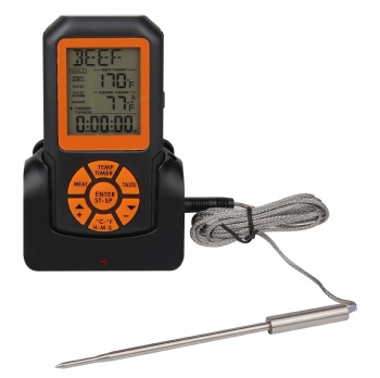 Wireless BBQ Thermometer with LED light